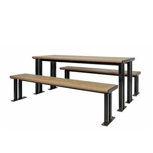 CAD Drawings BIM Models Wishbone Site Furnishings Larson Picnic Table