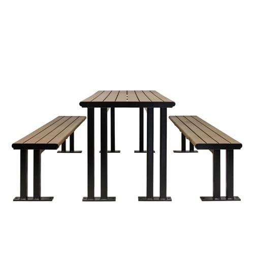 CAD Drawings BIM Models Wishbone Site Furnishings Larson Picnic Table