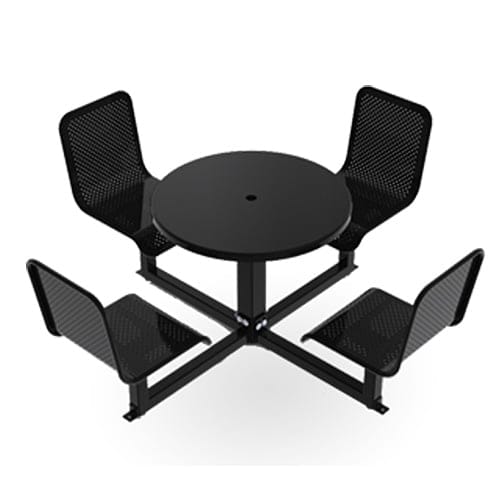 CAD Drawings BIM Models SiteScapes Inc. Public Metro Carousel Table
