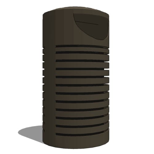 CAD Drawings BIM Models SiteScapes Inc. Cambridge Receptacle
