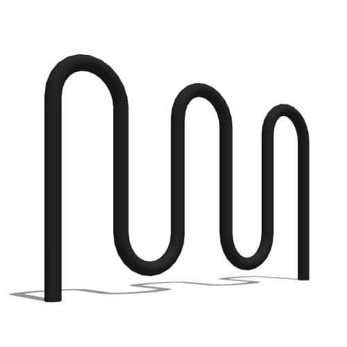 CAD Drawings BIM Models SiteScapes Inc. Echo Bike Racks