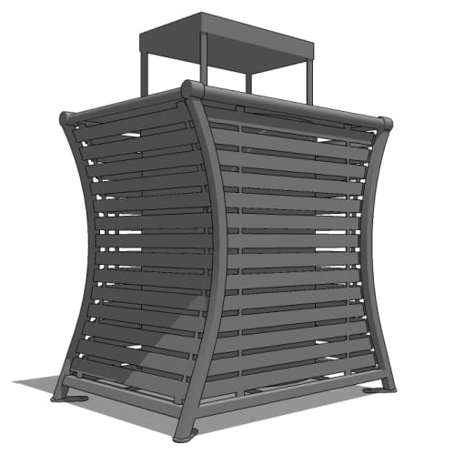 CAD Drawings BIM Models SiteScapes Inc. WestPort Receptacle