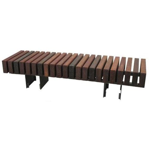 CAD Drawings BIM Models Hauser Industries Inc. Timber Backless Bench