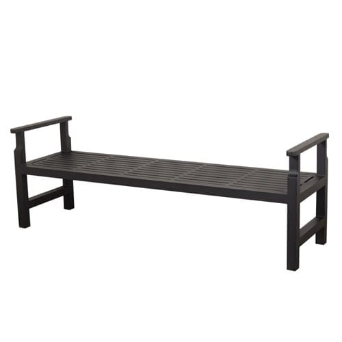 CAD Drawings BIM Models Hauser Industries Inc. English Garden Backless Bench