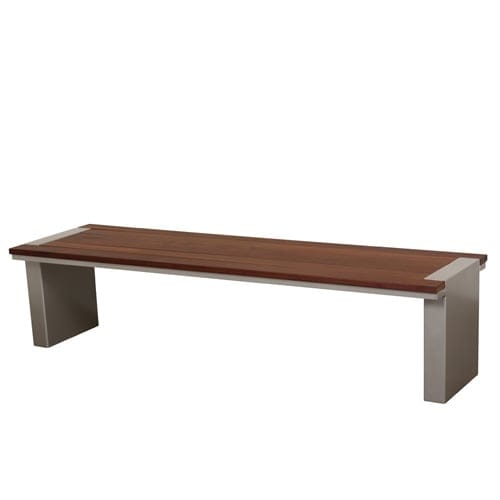 CAD Drawings BIM Models Hauser Industries Inc. Ridgewood Modular Backless Bench
