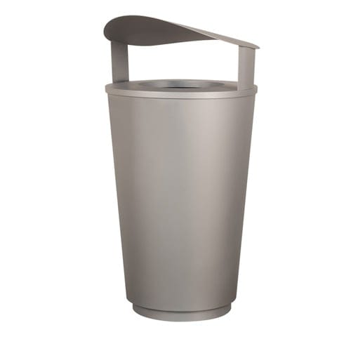 CAD Drawings BIM Models Hauser Industries Inc. Conic Waste/Recycle Receptacle