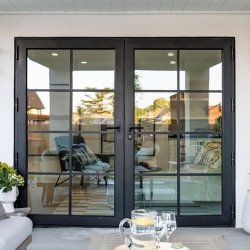 CAD Drawings BIM Models All Weather Architectural Aluminum Series 7000 Swinging Doors
