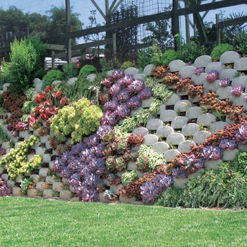 CAD Drawings SOIL RETENTION - Plantable Concrete Systems® Verdura® Fully Plantable Retaining Wall System