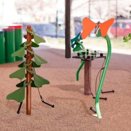 The Toddler Tenor Tree - Freenotes Harmony Park - CADdetails