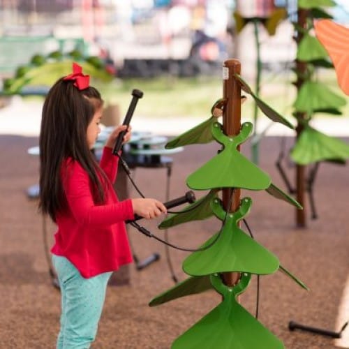 The Toddler Tenor Tree - Freenotes Harmony Park - CADdetails