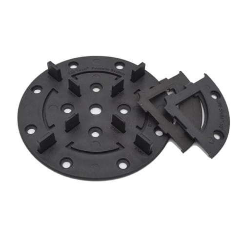 CAD Drawings Tile Tech Pavers Spacer Plate - Joist Application