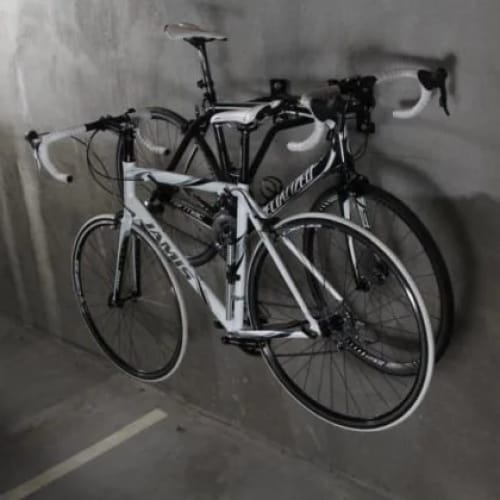 CAD Drawings BIM Models Sportworks Interbay™ Wall Mounted Bike Rack