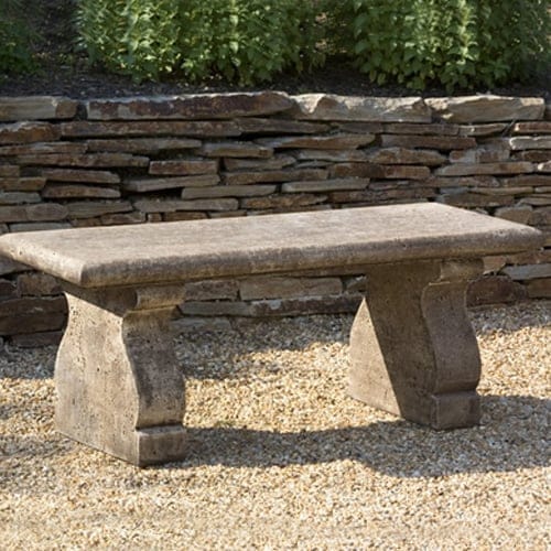 CAD Drawings BIM Models Campania International Signature Collection: Provencal Bench