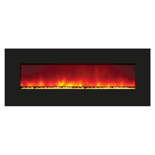 CAD Drawings BIM Models Amantii & Sierra Flame Wall Mount / Built In Series: WM-BI-48-5823 / WHTGLS