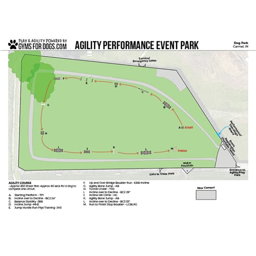 CAD Drawings Gyms For Dogs Dog Park Design & Planning