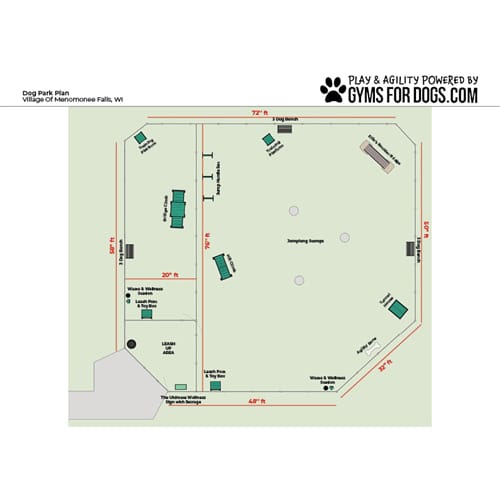 CAD Drawings Gyms For Dogs Dog Park Design & Planning