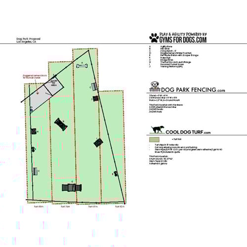 CAD Drawings Gyms For Dogs Dog Park Design & Planning