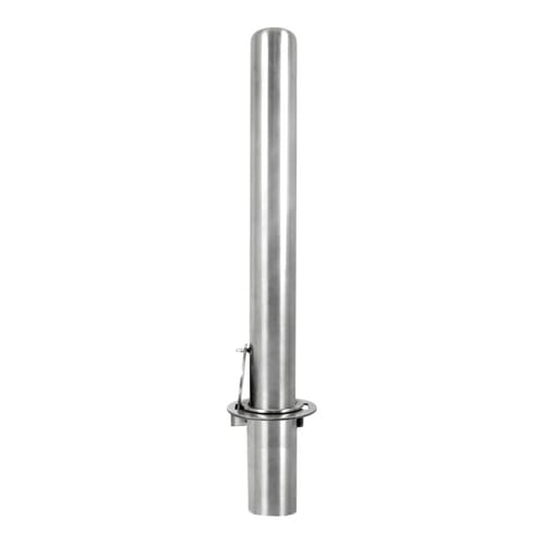 CAD Drawings BIM Models 1-800-Bollards Padlock Removable Bollard