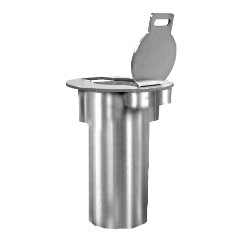 CAD Drawings BIM Models 1-800-Bollards Internal Locking Bollard