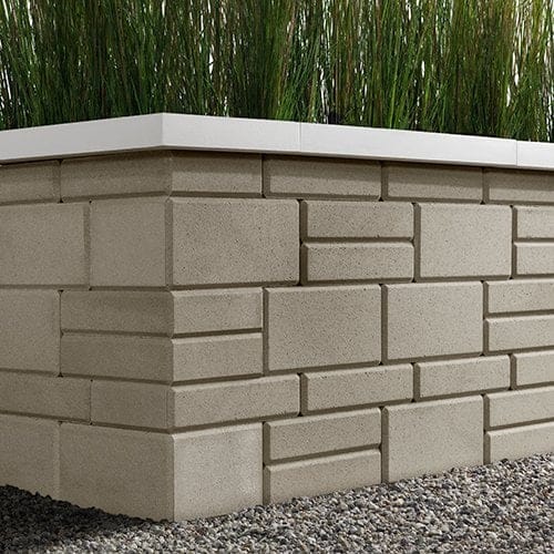 CAD Drawings Techo-Bloc Freestanding Walls: Raffinato