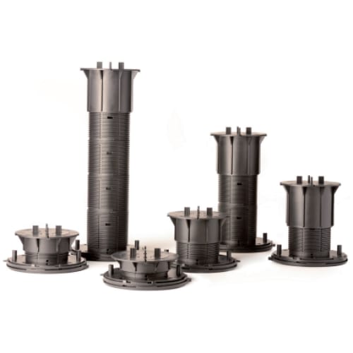 CAD Drawings Bison Innovative Products Versadjust™ Industrial Deck Supports