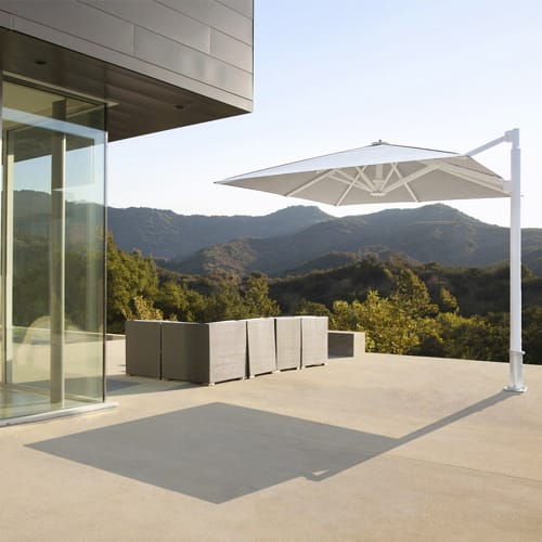 CAD Drawings BIM Models J.R. Partners - U.S. Distributor of Uhlmann Umbrellas Type FX - The Cantilever Umbrella