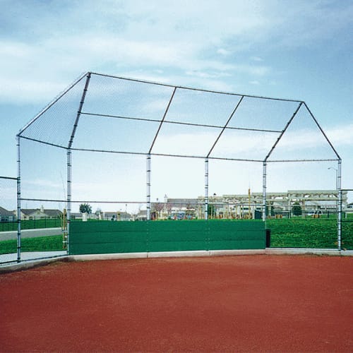 Hooded Arch Backstop: Model 1235 - PW Athletic - CADdetails