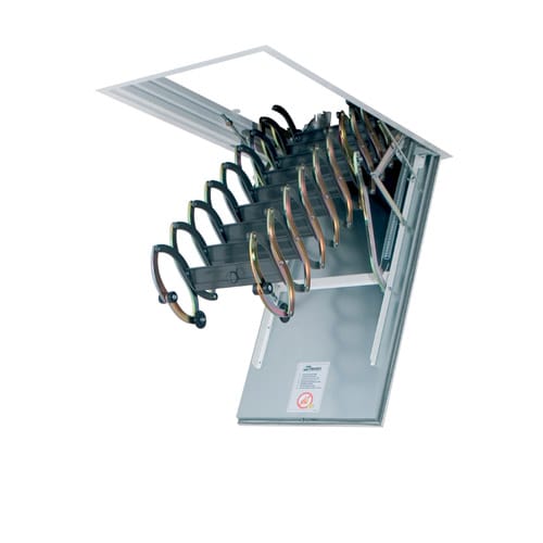 CAD Drawings FAKRO America LSF Metal Scissor Attic Ladder