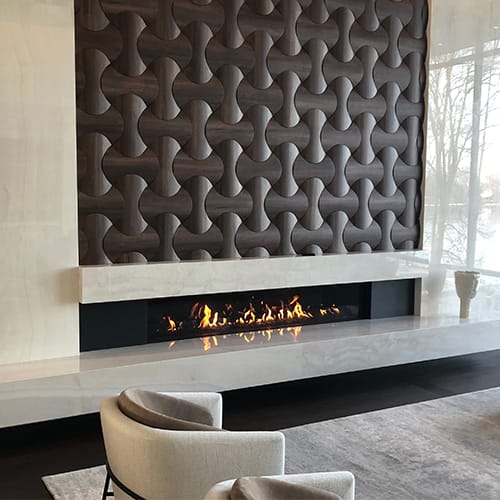 CAD Drawings BIM Models Flare Fireplaces Indoor Flare Front - Modern Frameless Fireplaces