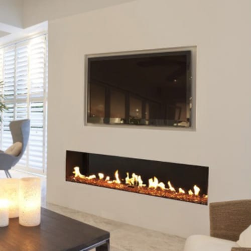CAD Drawings BIM Models Flare Fireplaces Indoor Flare Front - Modern Frameless Fireplaces