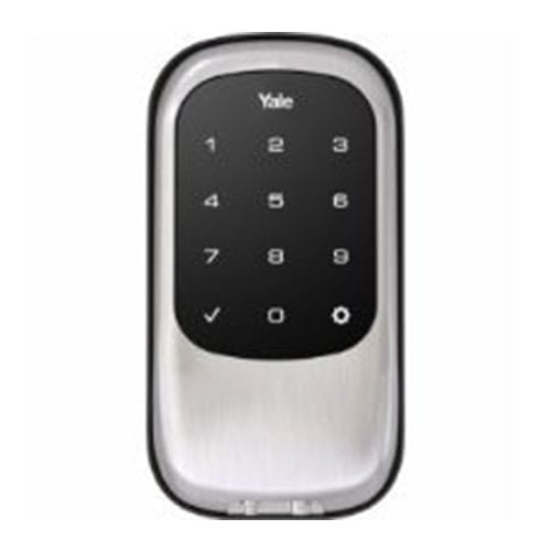 B1l Key Yale Real Living B1L Lock, Z-Wave Key Free Push Button Deadbolt ...