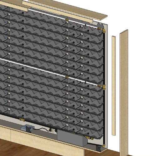 CAD Drawings GSky Plant Systems, Inc. Versa Wall To The Floor / Irrigation: ICU At The Wall