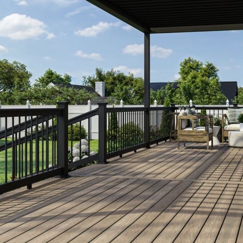 Overlook Composite Railing - RDI Railing - CADdetails