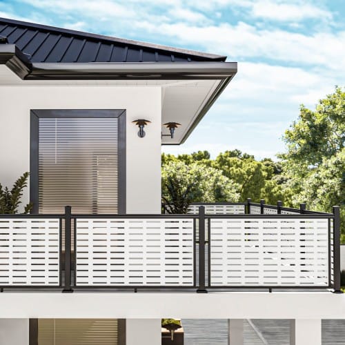Rdi Railing Labels Avalon Aluminum Railing® - RDI Railing - CADdetails