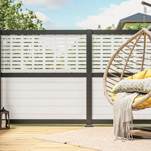 Pardi Railing Privacy Rail™ - RDI Railing - CADdetails