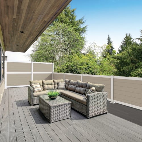 Pardi Railing Privacy Rail™ - RDI Railing - CADdetails