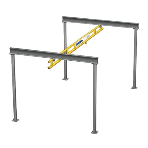 CAD Drawings Spanco Inc. Freestanding Or Ceiling-Mounted Monorails