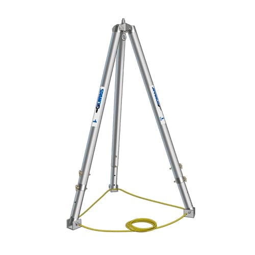 CAD Drawings Spanco Inc. Industrial Tripod Crane