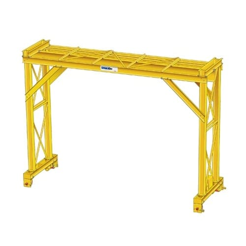 CAD Drawings Spanco Inc. Wide Flange Gantry Crane