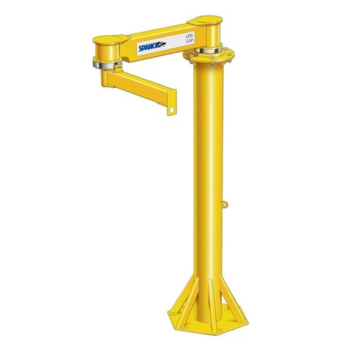 CAD Drawings Spanco Inc. 402 Series Jib Crane