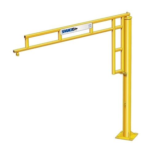 CAD Drawings Spanco Inc. 500 Series Jib Crane