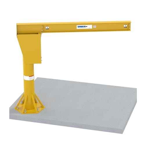 CAD Drawings Spanco Inc. 600 Series Jib Crane