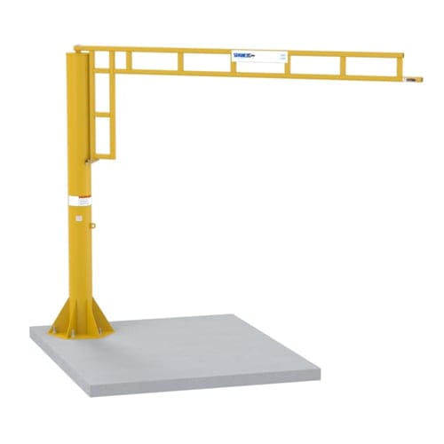 CAD Drawings Spanco Inc. 605 Series Jib Crane