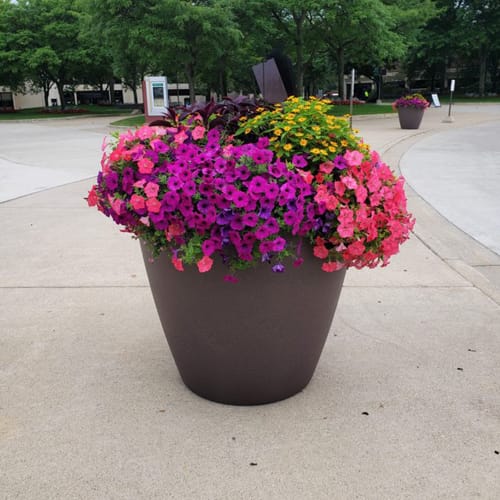 CAD Drawings BIM Models EarthPlanter Self Watering Planters Large Urban Vase 41