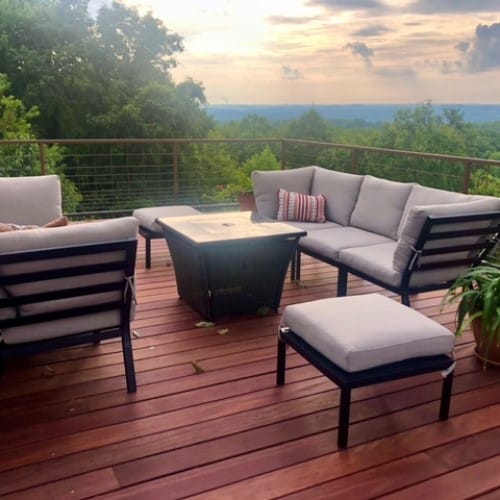 CAD Drawings BIM Models Brazilian Wood Depot Purpleheart Hardwood Decking