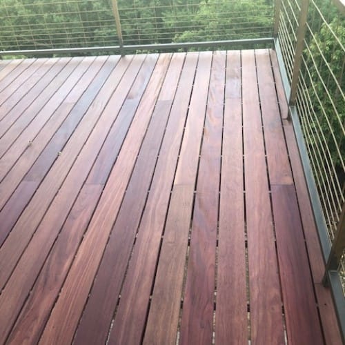 CAD Drawings BIM Models Brazilian Wood Depot Purpleheart Hardwood Decking