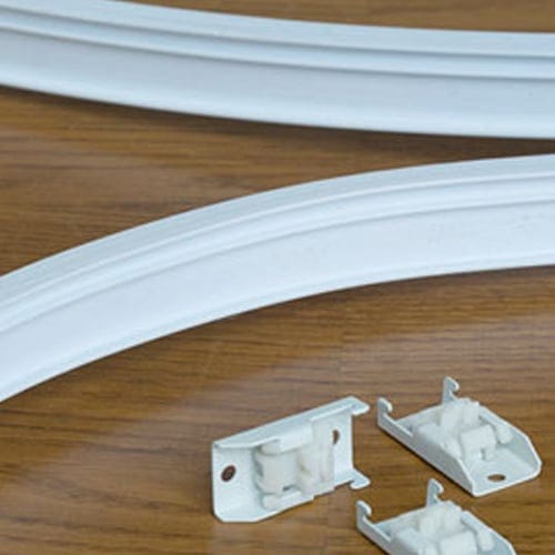 CAD Drawings American Drapery Custom Flexible Track Kit
