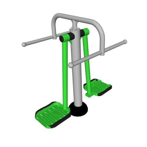 CAD Drawings BIM Models ExoFit Outdoor Fitness ExoKids: Air Skier