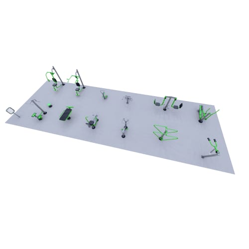 CAD Drawings ExoFit Outdoor Fitness Wellness Hub
