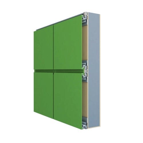 CAD Drawings CADdetails Vitrabond FR (MCM / Aluminum Cladding Material): Arrowhead Lean System
